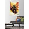 imageTrends International Star Wars The Book of Boba Fett  Boba In Canyon Wall Poster 22375quot x 34quot Premium Unframed VersionPremium Print and White Hanger Bundle