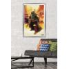 imageTrends International Star Wars The Book of Boba Fett  Boba In Canyon Wall Poster 22375quot x 34quot Premium Unframed VersionSilver Framed Version