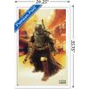 imageTrends International Star Wars The Book of Boba Fett  Boba In Canyon Wall Poster 22375quot x 34quot Premium Unframed VersionWhite Framed Version