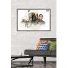 imageTrends International Star Wars The Book of Boba Fett  Boba and Fennec Shand Illustrated Wall Poster 34L x 224W Premium Unframed VersionBarnwood Framed Version