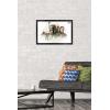 imageTrends International Star Wars The Book of Boba Fett  Boba and Fennec Shand Illustrated Wall Poster 34L x 224W Premium Unframed VersionBlack Framed Version
