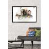 imageTrends International Star Wars The Book of Boba Fett  Boba and Fennec Shand Illustrated Wall Poster 34L x 224W Premium Unframed VersionBlack Framed Version
