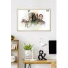 imageTrends International Star Wars The Book of Boba Fett  Boba and Fennec Shand Illustrated Wall Poster 34L x 224W Premium Unframed VersionBlonde Framed Version