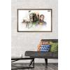 imageTrends International Star Wars The Book of Boba Fett  Boba and Fennec Shand Illustrated Wall Poster 34L x 224W Premium Unframed VersionBronze Framed Version