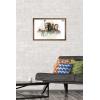 imageTrends International Star Wars The Book of Boba Fett  Boba and Fennec Shand Illustrated Wall Poster 34L x 224W Premium Unframed VersionBronze Framed Version