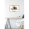 imageTrends International Star Wars The Book of Boba Fett  Boba and Fennec Shand Illustrated Wall Poster 34L x 224W Premium Unframed VersionGold Framed Version