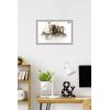 imageTrends International Star Wars The Book of Boba Fett  Boba and Fennec Shand Illustrated Wall Poster 34L x 224W Premium Unframed VersionGray Framed Version