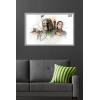 imageTrends International Star Wars The Book of Boba Fett  Boba and Fennec Shand Illustrated Wall Poster 34L x 224W Premium Unframed VersionGray Framed Version
