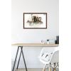 imageTrends International Star Wars The Book of Boba Fett  Boba and Fennec Shand Illustrated Wall Poster 34L x 224W Premium Unframed VersionMahogany Framed Version