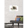imageTrends International Star Wars The Book of Boba Fett  Boba and Fennec Shand Illustrated Wall Poster 34L x 224W Premium Unframed VersionPremium Unframed Version