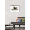 imageTrends International Star Wars The Book of Boba Fett  Boba and Fennec Shand Illustrated Wall Poster 34L x 224W Premium Unframed VersionSilver Framed Version