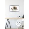 imageTrends International Star Wars The Book of Boba Fett  Boba and Fennec Shand Illustrated Wall Poster 34L x 224W Premium Unframed VersionSilver Framed Version
