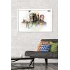 imageTrends International Star Wars The Book of Boba Fett  Boba and Fennec Shand Illustrated Wall Poster 34L x 224W Premium Unframed VersionWhite Framed Version