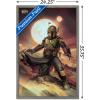 imageTrends International Star Wars The Book of Boba Fett  Boba on Tatooine Wall Poster 22375quot x 34quot Premium Unframed VersionBarnwood Framed Version