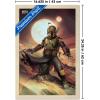 imageTrends International Star Wars The Book of Boba Fett  Boba on Tatooine Wall Poster 22375quot x 34quot Premium Unframed VersionBlonde Framed Version