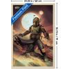 imageTrends International Star Wars The Book of Boba Fett  Boba on Tatooine Wall Poster 22375quot x 34quot Premium Unframed VersionBlonde Framed Version