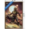 imageTrends International Star Wars The Book of Boba Fett  Boba on Tatooine Wall Poster 22375quot x 34quot Premium Unframed VersionBronze Framed Version