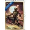 imageTrends International Star Wars The Book of Boba Fett  Boba on Tatooine Wall Poster 22375quot x 34quot Premium Unframed VersionGold Framed Version