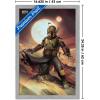 imageTrends International Star Wars The Book of Boba Fett  Boba on Tatooine Wall Poster 22375quot x 34quot Premium Unframed VersionGray Framed Version