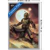 imageTrends International Star Wars The Book of Boba Fett  Boba on Tatooine Wall Poster 22375quot x 34quot Premium Unframed VersionGray Framed Version