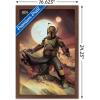 imageTrends International Star Wars The Book of Boba Fett  Boba on Tatooine Wall Poster 22375quot x 34quot Premium Unframed VersionMahogany Framed Version