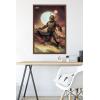imageTrends International Star Wars The Book of Boba Fett  Boba on Tatooine Wall Poster 22375quot x 34quot Premium Unframed VersionMahogany Framed Version