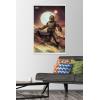 imageTrends International Star Wars The Book of Boba Fett  Boba on Tatooine Wall Poster 22375quot x 34quot Premium Unframed VersionPremium Print and White Hanger Bundle