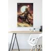 imageTrends International Star Wars The Book of Boba Fett  Boba on Tatooine Wall Poster 22375quot x 34quot Premium Unframed VersionPremium Print and White Hanger Bundle
