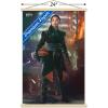 imageTrends International Star Wars The Book of Boba Fett  Fennec Shand Wall Poster 22375quot x 34quot Premium Unframed VersionPremium Print and Beechwood Hanger Bundle