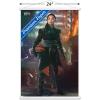 imageTrends International Star Wars The Book of Boba Fett  Fennec Shand Wall Poster 22375quot x 34quot Premium Unframed VersionPremium Print and White Hanger Bundle