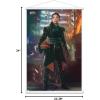 imageTrends International Star Wars The Book of Boba Fett  Fennec Shand Wall Poster 22375quot x 34quot Premium Unframed VersionPremium Print and White Hanger Bundle