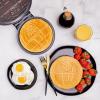imageUncanny Brands Star Wars Darth Maul Waffle Maker  The Sith Lord On Your WafflesDeluxe Death Star
