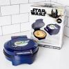 imageUncanny Brands Star Wars Darth Maul Waffle Maker  The Sith Lord On Your WafflesThe Mandalorian