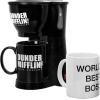 imageUncanny Brands Star Wars Darth Vader and Stormtrooper Single Cup Coffee Maker Gift Set with 2 MugsThe Office 2 Mugs