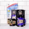 imageUncanny Brands Star Wars Darth Vader and Stormtrooper Single Cup Coffee Maker Gift Set with 2 MugsWWE 2 Mugs
