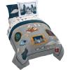 imageJay Franco Kids Comforter Set Includes Sheets and Pillow Covers  Soft and Cozy Bed Set for Stylish Room Decor Dark Blue  Star Wars 5 Piece Twin BeddingDark Grey  Harry Potter