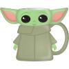 imageSilver Buffalo Star Wars Jabba the Hut Ceramic 3D Sculpted Mug 20 OuncesThe Child 3D Sculpted