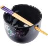 imageSilver Buffalo Star Wars Japanese Art Featuring Darth Vader Yoda Chewbacca Death Star and Stormtrooper Ceramic Ramen Noodle Rice Bowl with Chopsticks Microwave Safe 30 OuncesNightmare Before Christmas Starry Night