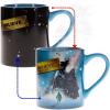 imageSilver Buffalo Star Wars Logo Heat Reveal Ceramic Coffee Mug Featuring Boba Fett Yoda Luke C3PO R2D2 Darth Vader and Stormtrooper 20OuncesPolar Express