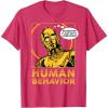imageStar Wars C3PO I Just Dont Understand Human Behavior Quote TShirtRed Heather