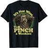 imageStar Wars Chewbacca Its Not Wise To Pinch A Wookie TShirtBlack