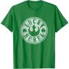 imageStar Wars Classic St Patricks Day Lucky Rebel Distressed TShirtKelly Green