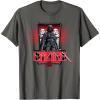 imageStar Wars Darth Vader and Stormtroopers The Galactic Empire TShirtAsphalt Grey