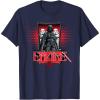 imageStar Wars Darth Vader and Stormtroopers The Galactic Empire TShirtNavy Blue