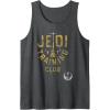 imageStar Wars Jedi Training Club Distressed Rebels Disney Tank TopDark Heather Grey