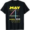imageStar Wars May the 4th Be With You 2025 Lightsabers TShirtBlack