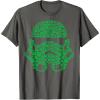 imageStar Wars Stormtrooper Clovers St Patricks Day Disney TShirtAsphalt Grey