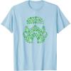 imageStar Wars Stormtrooper Green Shamrocks St Patricks Day TShirtBaby Blue
