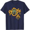 imageStar Wars The Book of Boba Fett Street Art TShirtNavy Blue