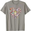 imageStar Wars The Mandalorian Grogu Heart Valentines Day TShirtSlate Grey